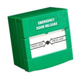 Green emergency exit push button 110G
